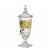 SUQUEIRA DE CRISTAL DISPENSER DE BEBIDAS VIDRO 2 LITROS COM TORNEIRA LUXO VINTAG - comprar online