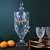 SUQUEIRA DE CRISTAL DISPENSER DE BEBIDAS VIDRO 2 LITROS COM TORNEIRA LUXO VINTAG na internet
