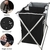 ROUPEIRO TRIPLO CESTO ORGANIZADOR DE ROUPAS SUJA CROMADO DOBRAVEL PARA BANHEIRO - comprar online