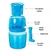 MAQUINA TRITURADOR DE GELO LIQUIDIFICADOR MANUAL RASPADINHA RASPADOR PICADOR - FamyresModaeUtilidades