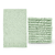 Kit 12 toalhas de lavabo social Verde Matcha
