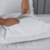 Porta Travesseiro Matelado Soft 1 Peça 70cm x 50cm 100% Poliéster - Branco na internet
