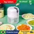Cortador de legumes elétrico mini processador de alimentos elétrico portátil