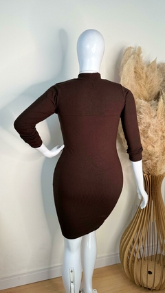Vestido manga longa - EXG - Closet D'elas