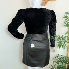 Blusa body veludo - GG - Closet D'elas