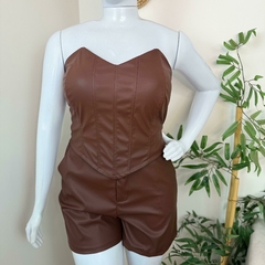 Cropped Corselet Courino - G1 - Closet D'elas