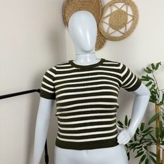 T-shirt tricot listrada
