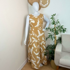Vestido longo estampado - GG