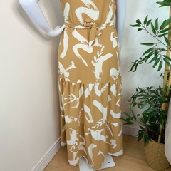Vestido longo estampado - GG