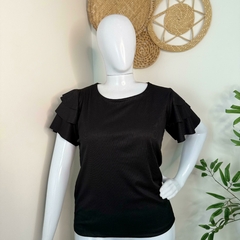 Blusa malha canelada - 44 ao 48 - comprar online