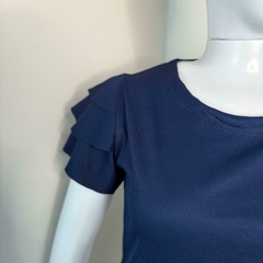 Blusa malha canelada - 44 ao 48 - Closet D'elas