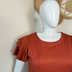 Blusa malha canelada - 44 ao 48 - comprar online