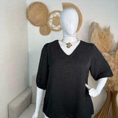 Blusa manga 3/4, tam GG na internet