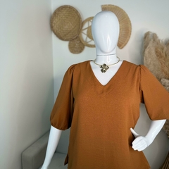 Blusa manga 3/4, tam GG