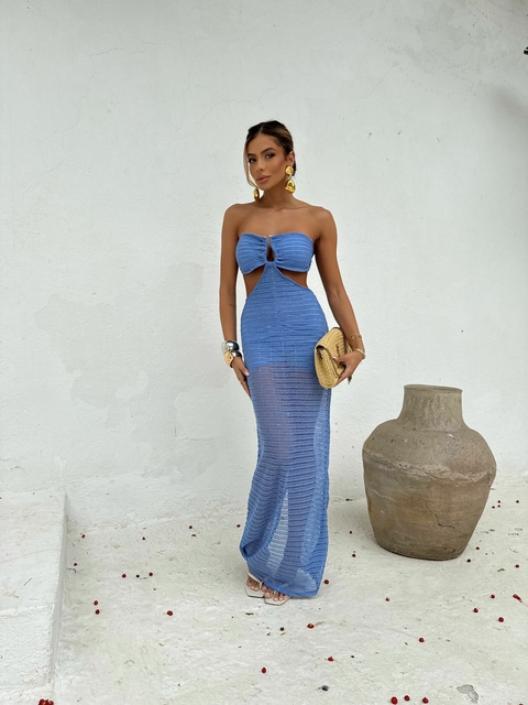 VESTIDO LAIS - AZUL