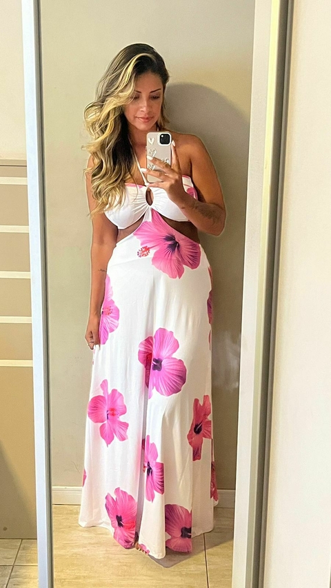 VESTIDO LONGO CINTIA - comprar online