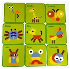 Rompecabezas Didáctico Animales Montessori Infantil Juguete en internet