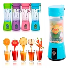 Licuadora Portátil Deportiva Autolimpiante Usb 380ml 4 Hojas - tienda online