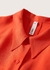 Blusa MNG naranja en internet