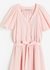 Vestido corto rosa