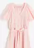 Vestido corto rosa