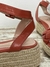 Huarache naranja trenza - comprar en línea