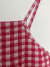 Vestido cuadros rojos - comprar en línea