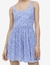 Jumper/ shorts azul floreado en internet