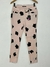 Pantalón tipo jeans estampado