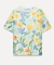 Camiseta flores algodón