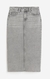 Falda Mezclilla Gris
