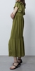Vestido verde olivo - comprar en línea