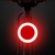 Bicicleta luz da bicicleta multi modos de iluminação led lanterna traseira cau na internet