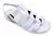 Sandalia Diana - Janahina Morena Tamanho:36 BR;Cor:Branco (258- Branco-36)