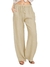 Imagem do Calça casual de cânhamo feminina, calça solta de algodão, roupa grande na Eu
