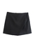 Traf moda feminina shorts assimétricos saias vintage cintura alta lateral zípe - Produtos digitais e físicos