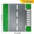 Imagem do Placas de base clássicas para estrada, tijolos de base para cidade, construçã
