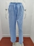Imagem do Calça casual de cânhamo feminina, calça solta de algodão, roupa grande na Eu