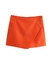 Traf moda feminina shorts assimétricos saias vintage cintura alta lateral zípe na internet