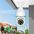 5g wifi camera de vigilância intérieure, ampola e27 200w, visão noturna, coul na internet