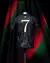 Camisa The Siu Cristiano Ronaldo 7 Preta Comma Football - 2023/2024 CR7 - loja online