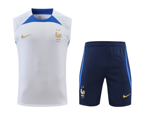 Kit França Regata e Short Treino 2022/23 - Branco - comprar online