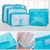 Imagen de Organizador De Viaje Valija Set 6 Kit Estuche Ropa Neceser