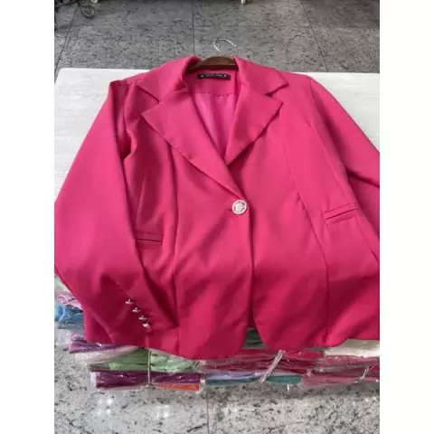 blazer alfaiataria forro inteiro feminina