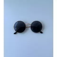 Imagem do Óculos de Sol Redondo Vintage Unissex (Novo com proteção UV400)