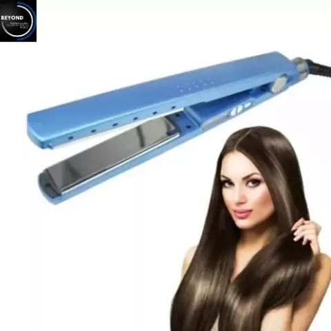 Prancha Chapinha Alisadora Proficional 450°F / 232°C AZUL BIVOLT PRONTA PARA ENVIA