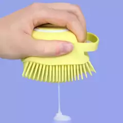 Lava Pelo Pet Escova Banho Cachorro Gato Dispenser Shampoo - loja online