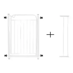 Portão Pet Grade de Proteção Para Cães e Crianças Acompanha Extensor de 10cm Promoção Envio Imediato - comprar online