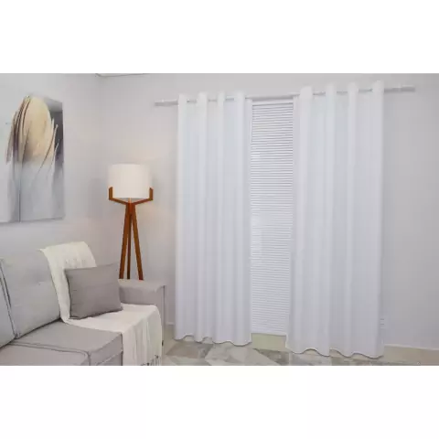 Cortina para Sala/Quarto 300x250 PROMOÇÃO - FABRITEX ENXOVAIS