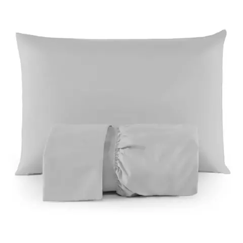 Jogo Lençol Casal King Size 3 Peças Cama Box Tecido 200 Fios Ideais Para Colchão 2,03mx 1,93m X 40cm